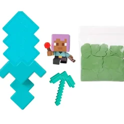MATTEL Manualidades-Minecraft Mini Mode Figura Sorpresa