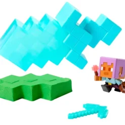 MATTEL Manualidades-Minecraft Mini Mode Figura Sorpresa