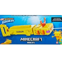 Minecraft Nerf Supersoaker Axolote*HASBRO Clearance