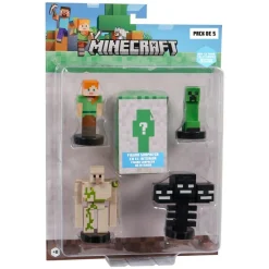 Minecraft Pack 5 Figuras Surtido*BIZAK New
