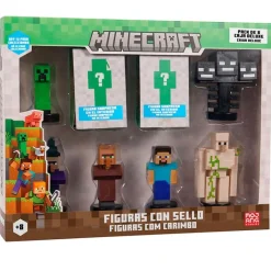 Minecraft Pack Deluxe 8 Figuras Sorpresa*BIZAK New