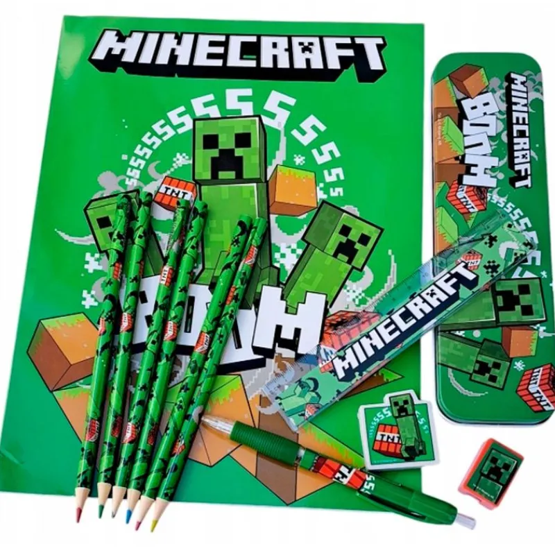 KIDS EUROSWAN Escolar|Manualidades-Minecraft Pack Escritura