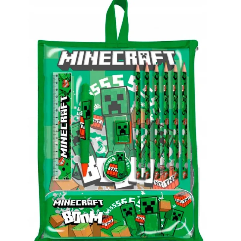 KIDS EUROSWAN Escolar|Manualidades-Minecraft Pack Escritura