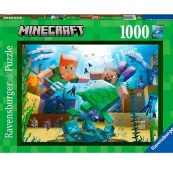 RAVENSBURGER Puzzles Y Construcciones-Minecraft Puzzle 1000 Piezas