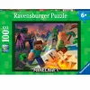 RAVENSBURGER Puzzles Y Construcciones-Minecraft Puzzle 100 Piezas XXL