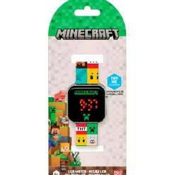 KIDS EUROSWAN Electrónicos-Minecraft Reloj Digital LED