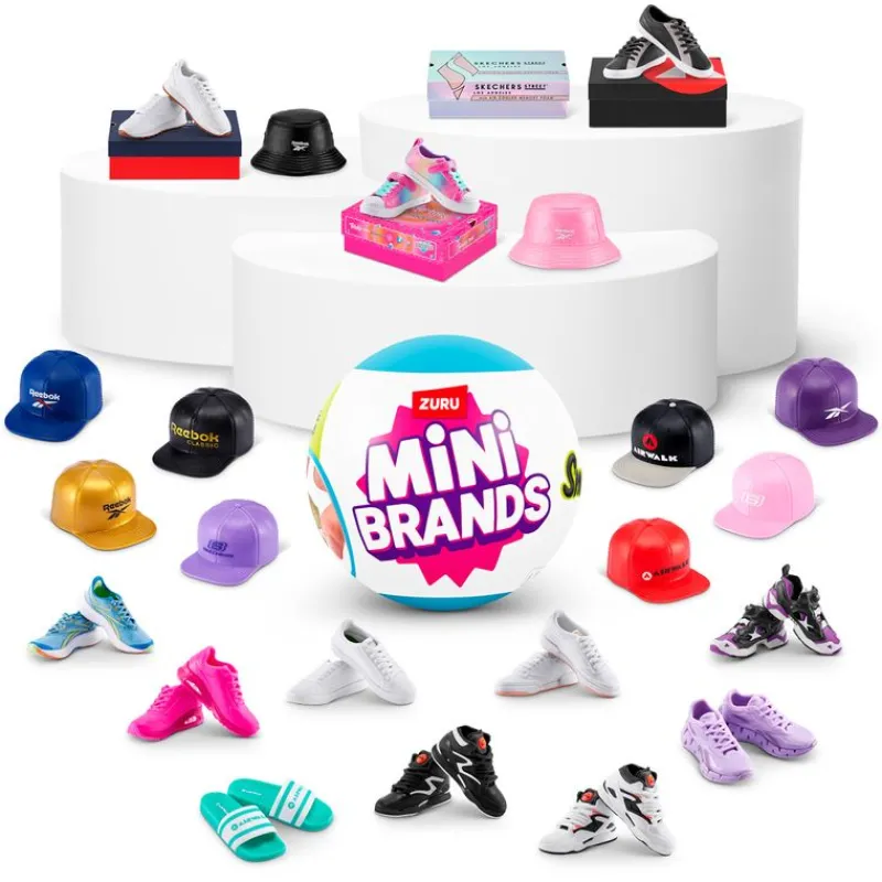 ZURU Manualidades-Mini Brands Bola Sneakers Serie 1 Sopresa
