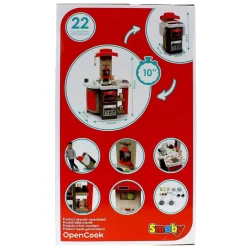SMOBY Juegos Y Juguetes De Imitación-Mini Tefal Cocina Plegable Opencook