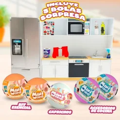 Mini World Playset Cocina + 5 Bolas*BIZAK Hot