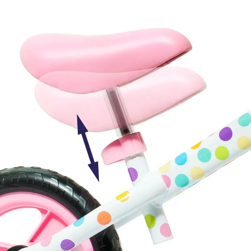 Minibike Bicicleta sin Pedales Rosa*MOLTO