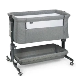 MS Minicunas-Minicuna Colecho Comfy Gris + textil Wish