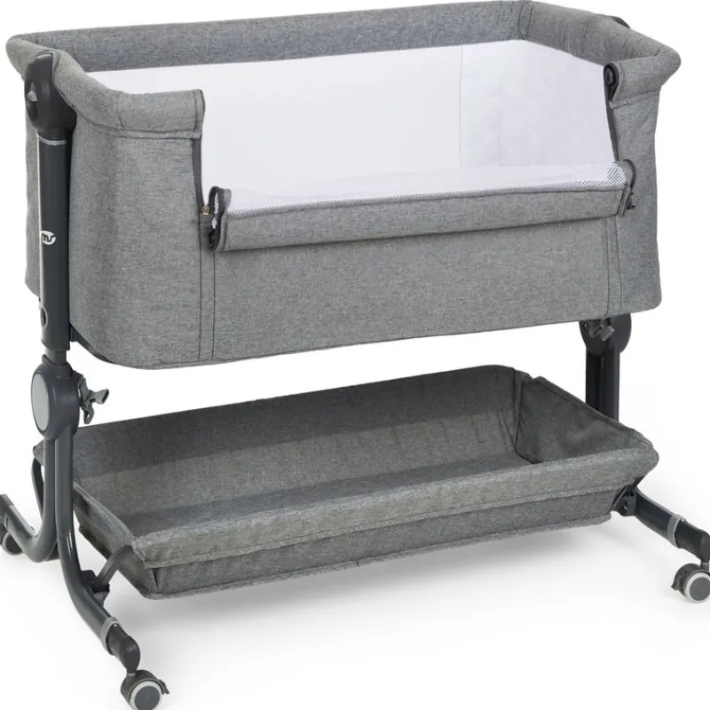 Minicuna Colecho Comfy Gris + textil Stars*MS