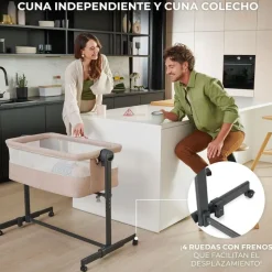 KINDERKRAFT Minicunas-Minicuna colecho Neste Up2 Grey