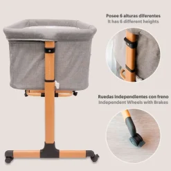 INTERBABY Minicunas-Minicuna Colecho Struck to Me Gris