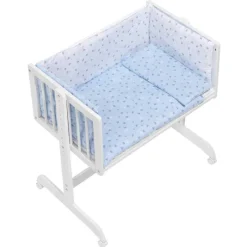 Minicuna Colecho Tablilla Corona Azul*INTERBABY Online