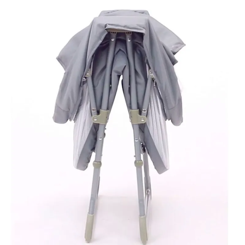 Minicuna plegable c/ mosquitera Gris*ASALVO New