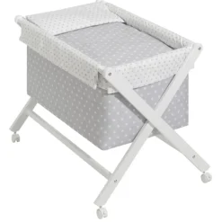 Minicuna plegable Estrellas gris*INTERBABY Sale