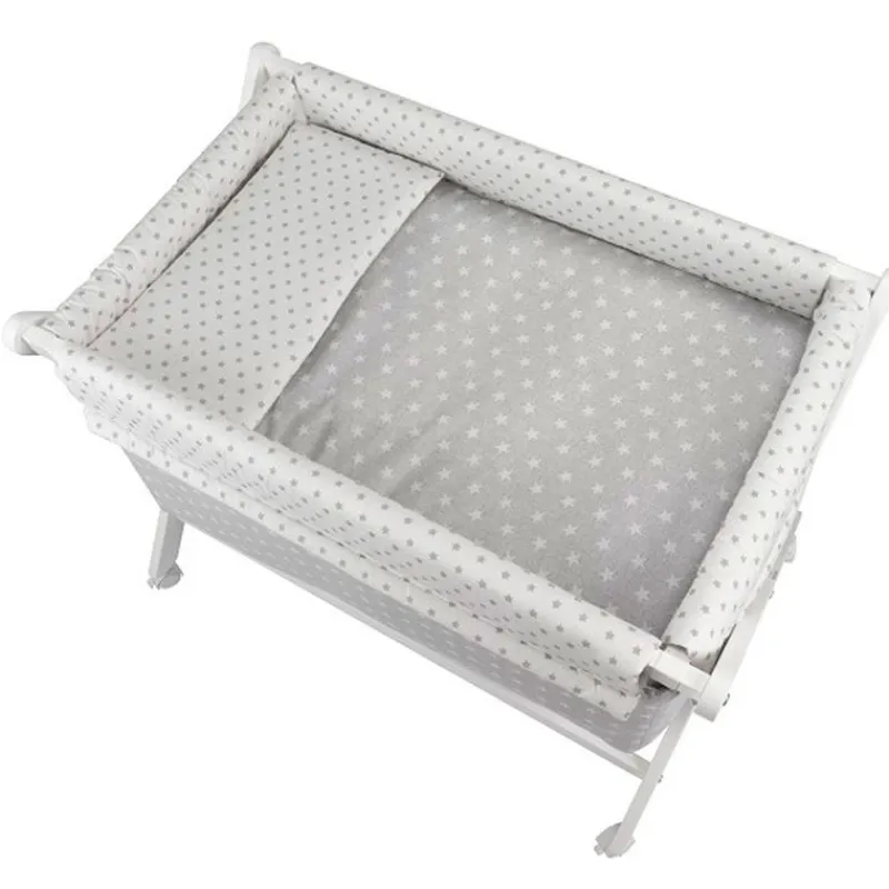 Minicuna plegable Estrellas gris*INTERBABY Sale