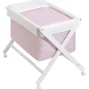 INTERBABY Minicunas-Minicuna Tijera Estrellas Rosa
