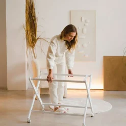 INTERBABY Minicunas-Minicuna Tijera Tipi Oso Blanco