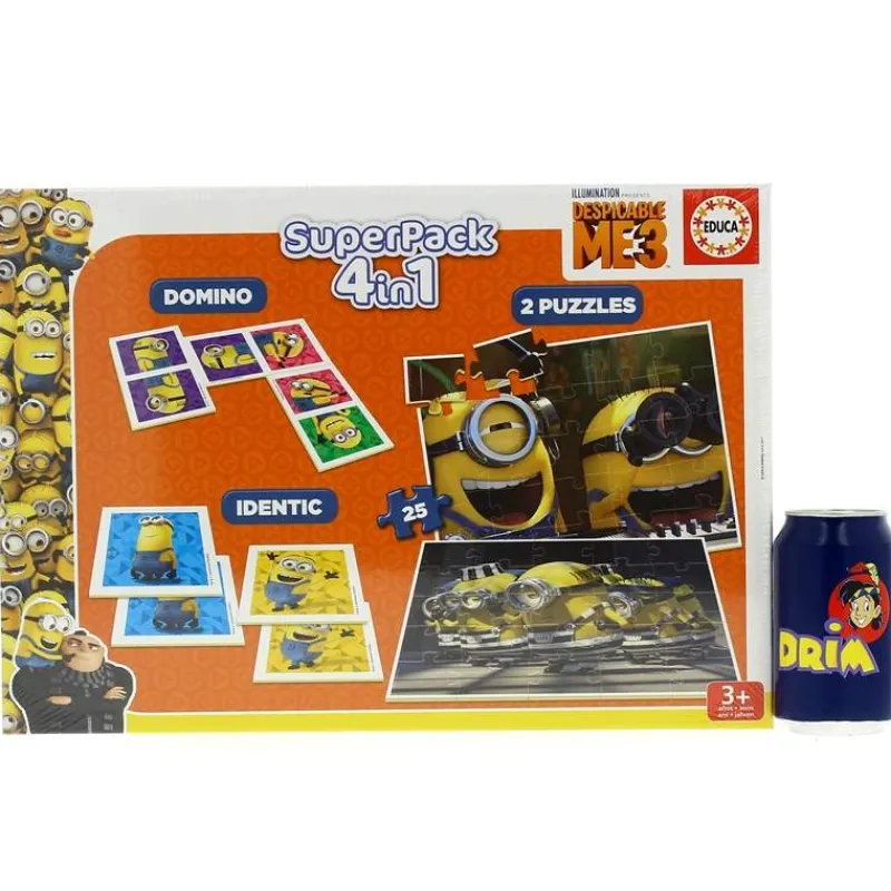 EDUCA Juegos De Mesa|Juegos Y Juguetes Educativos-Minions Superpack