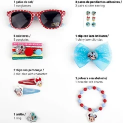 DRIM DISCOUNT Ropa Y Complementos-Minnie Mouse Bolsito con Accesorios