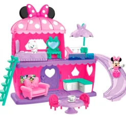 FAMOSA Figuras Y Figuras De Acción-Minnie Mouse Casa