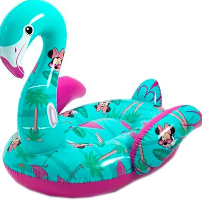 BESTWAY Aire Libre-Minnie Mouse Colchoneta Flamingo 173x170 cm