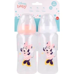 Minnie Mouse Pack 2 Biberones 360 ml*STOR Best