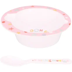 Minnie Mouse Pack Plato + Cuchara Micro*STOR Hot