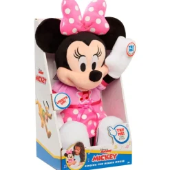 JUST PLAY Primera Infancia Y Preescolar|Electrónicos-Minnie Mouse Peluche Parlanchín