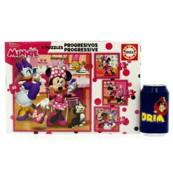 Minnie Mouse Puzzle Progresivo Ayudantes Felices*EDUCA Sale