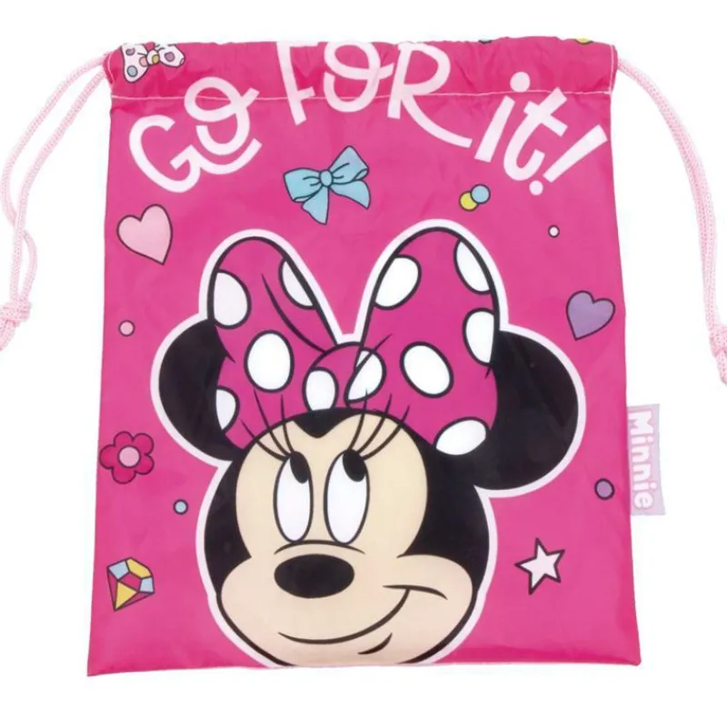 ARDITEX Escolar-Minnie Mouse Saco Merienda