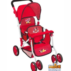 MUÑECAS SAICA Juegos Y Juguetes De Imitación-Minnie Mouse Silla Muñeca Gemelar