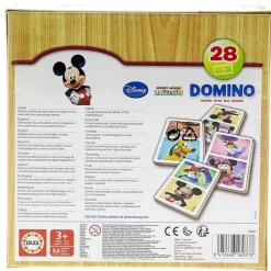EDUCA Juegos Y Juguetes Educativos|Juegos De Mesa-Minnie/Mickey Domino 28 Piezas