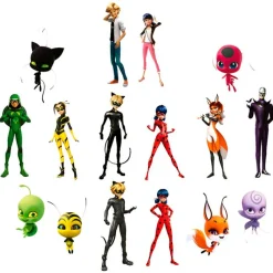 BIZAK Muñecas-Miraculous Lady Bug Figura Surtida