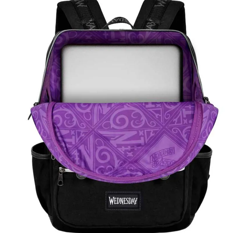 KARACTERMANIA Escolar-Miércoles Mochila Oxford Uniforme