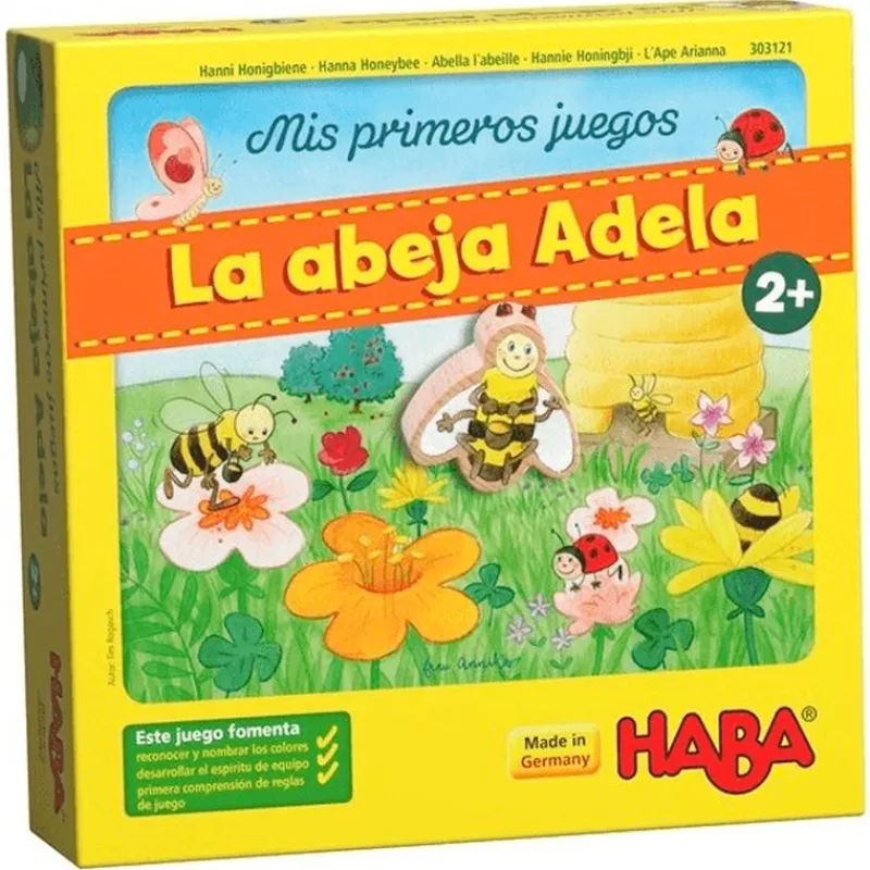 HABA Juegos Y Juguetes Educativos|Amigos Y Familia-Mis Primeros Juegos – La Abeja Adela