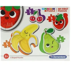 CLEMENTONI Puzzles Y Construcciones-Mis Primeros Puzzles Fruta y Verdura