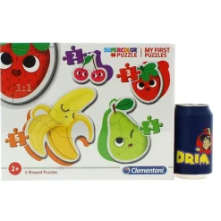 CLEMENTONI Puzzles Y Construcciones-Mis Primeros Puzzles Fruta y Verdura