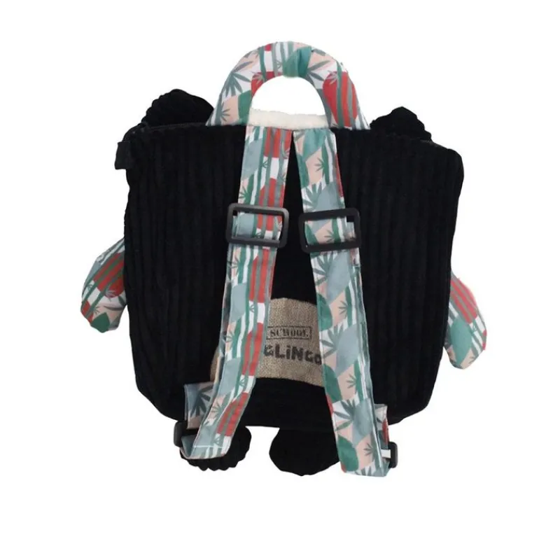 DEGLINGOS Sonajeros-Mochila de guarderia oso panda