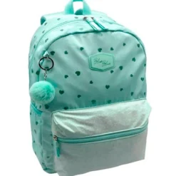 SELECCION DRIM Escolar-Mochila Escolar Blin Blin Corazones Menta
