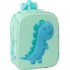 Mochila Escolar Dinosaurio Menta*SAFTA Hot