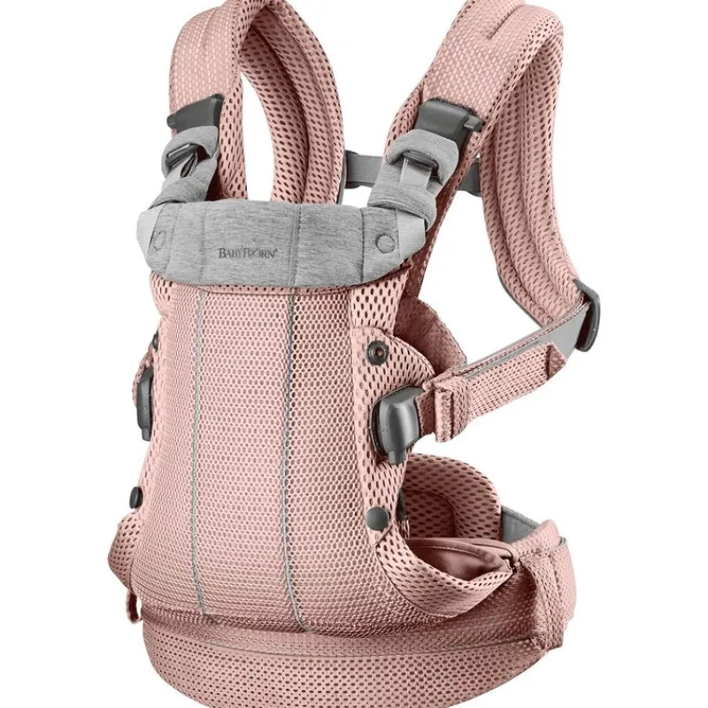 BABY BJORN Mochilas Portabebé-Mochila Harmony hasta 15 kg Mesh Rosa