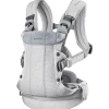 BABY BJORN Mochilas Portabebé-Mochila Harmony hasta 15 kg Mesh Plata