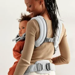 BABY BJORN Mochilas Portabebé-Mochila Harmony hasta 15 kg Mesh Plata