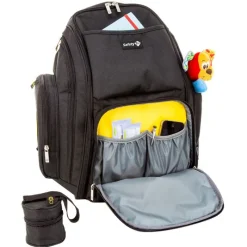 SAFETY Bolsos Maternales-Mochila maternal con cambiador