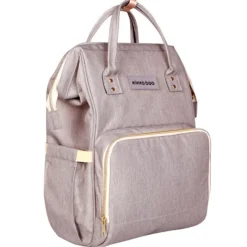 Mochila maternal Siena Beige*KIKKABOO Outlet