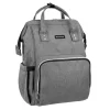 KIKKABOO Bolsos Maternales-Mochila maternal Siena gris