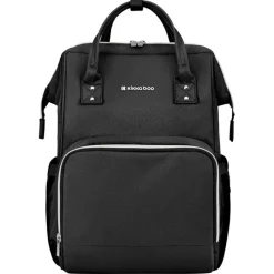 KIKKABOO Bolsos Maternales-Mochila maternal Siena negra